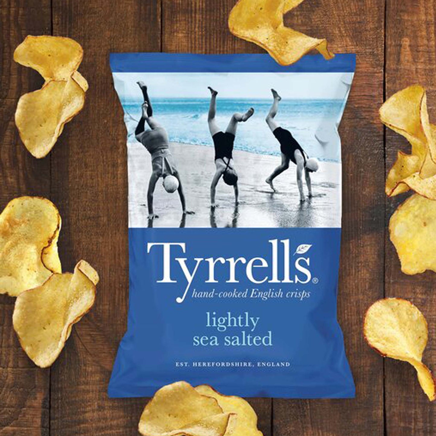 Tyrrells Crisps Lightlyseasalted Crisps 150G