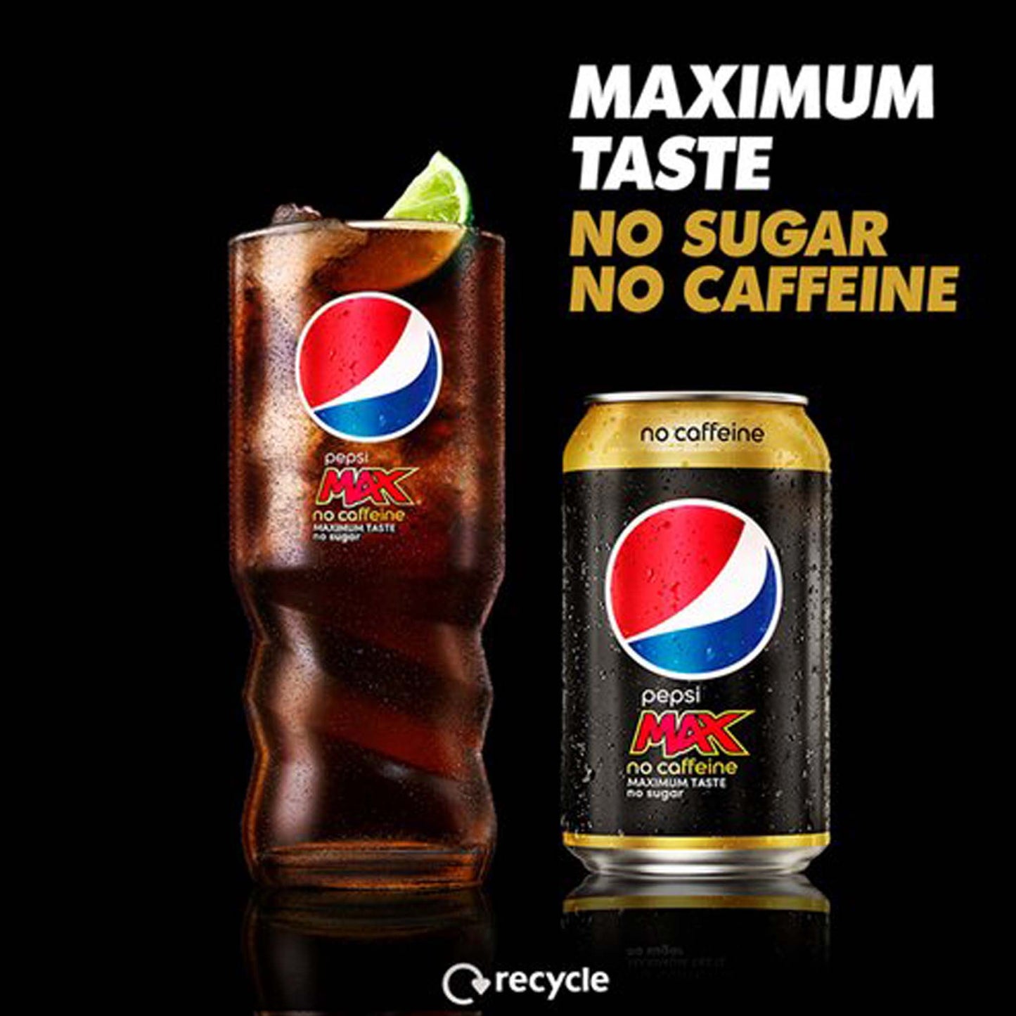 Pepsi Max No Caffeine Cola 2Litre