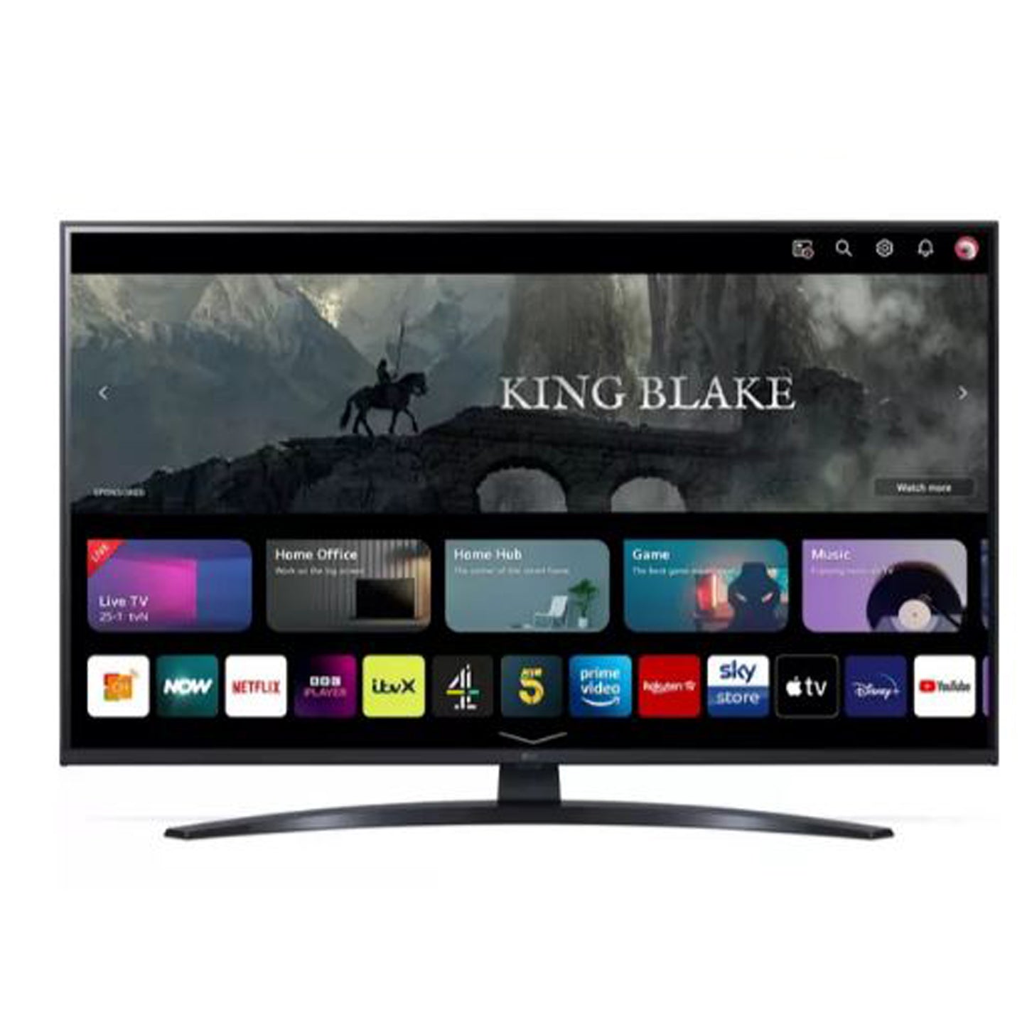 LG 43UR81006LJ 43" Smart 4K Ultra HD HDR LED TV with Amazon Alexa