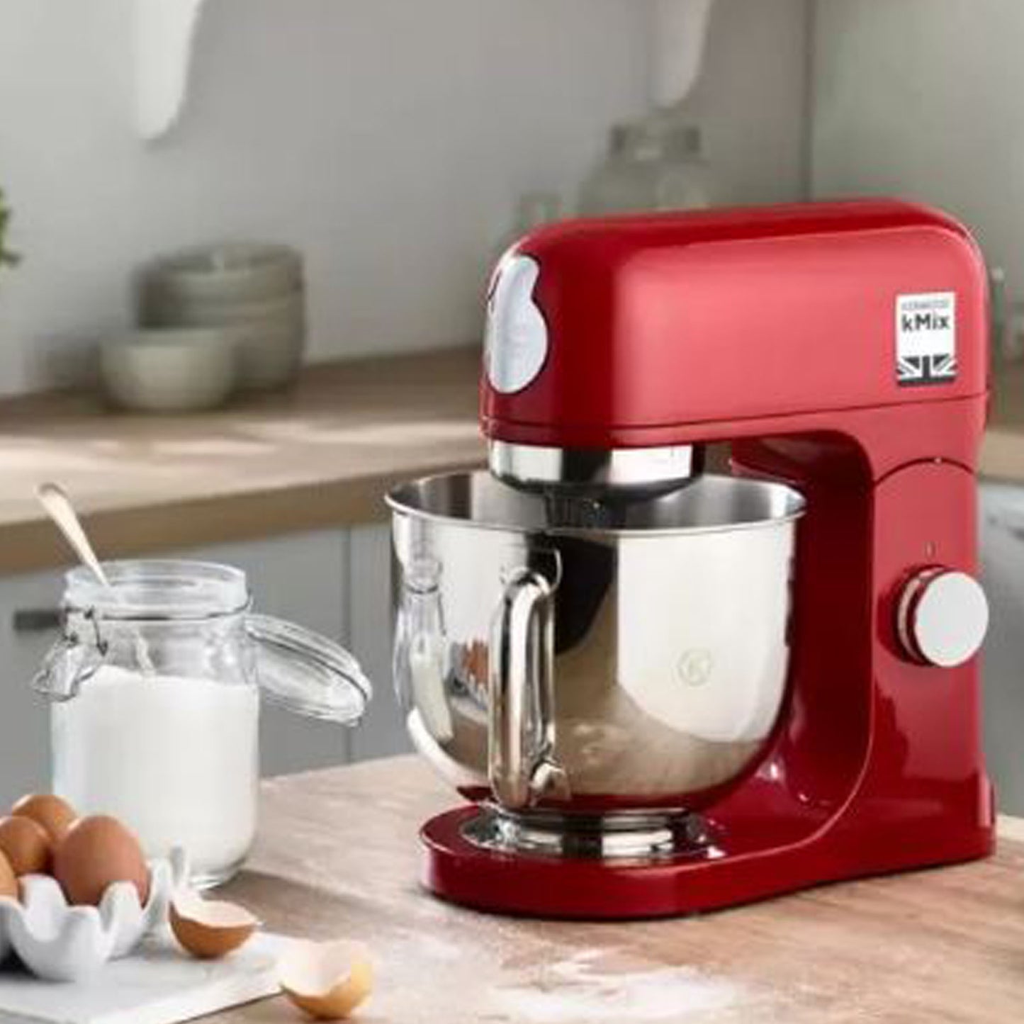 Kenwood kMix Stand Mixer in Red KMX750AR