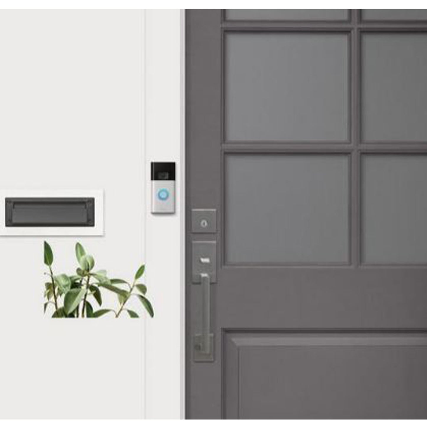RING Video Doorbell (2nd Gen) - Satin Nickel