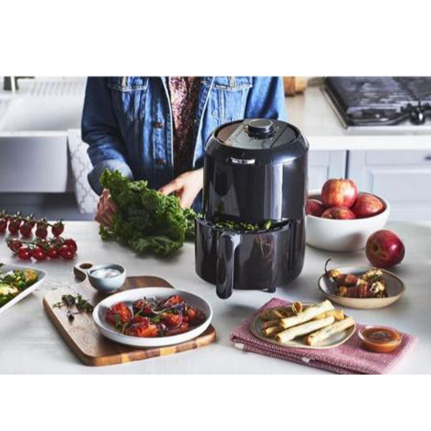 TEFAL Easy Fry Compact EY101827 Air Fryer - Black