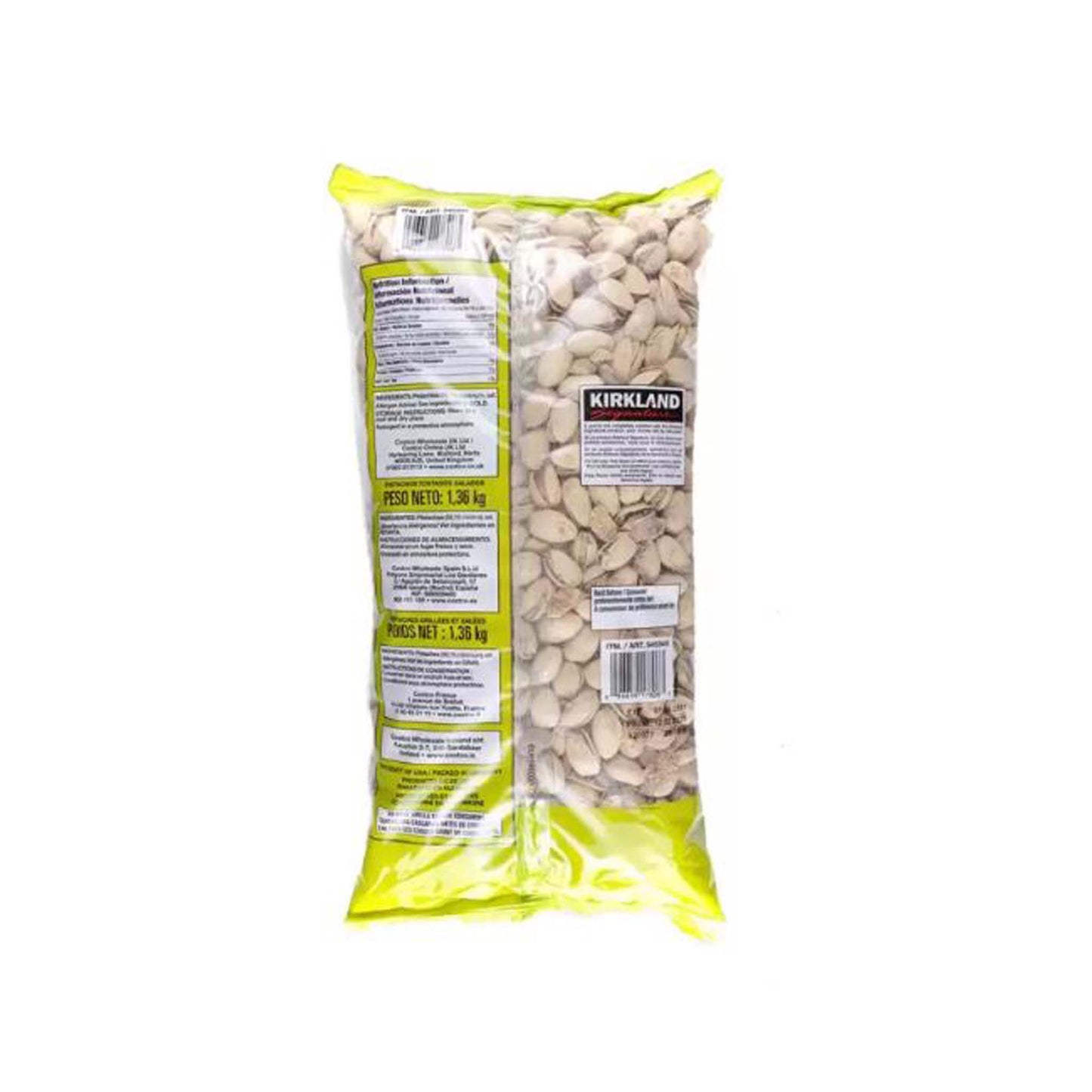 Kirkland Signature Pistachios, 1.36kg