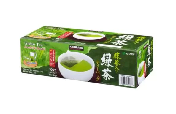 Kirkland Signature Green Tea Matcha Blend, 100 Tea Bags