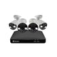 Swann 8 Channel 2TB NVR Recorder with 4 x 4K Ultra HD Spotlight IP Bullet Cameras, SWNVK-887804FB