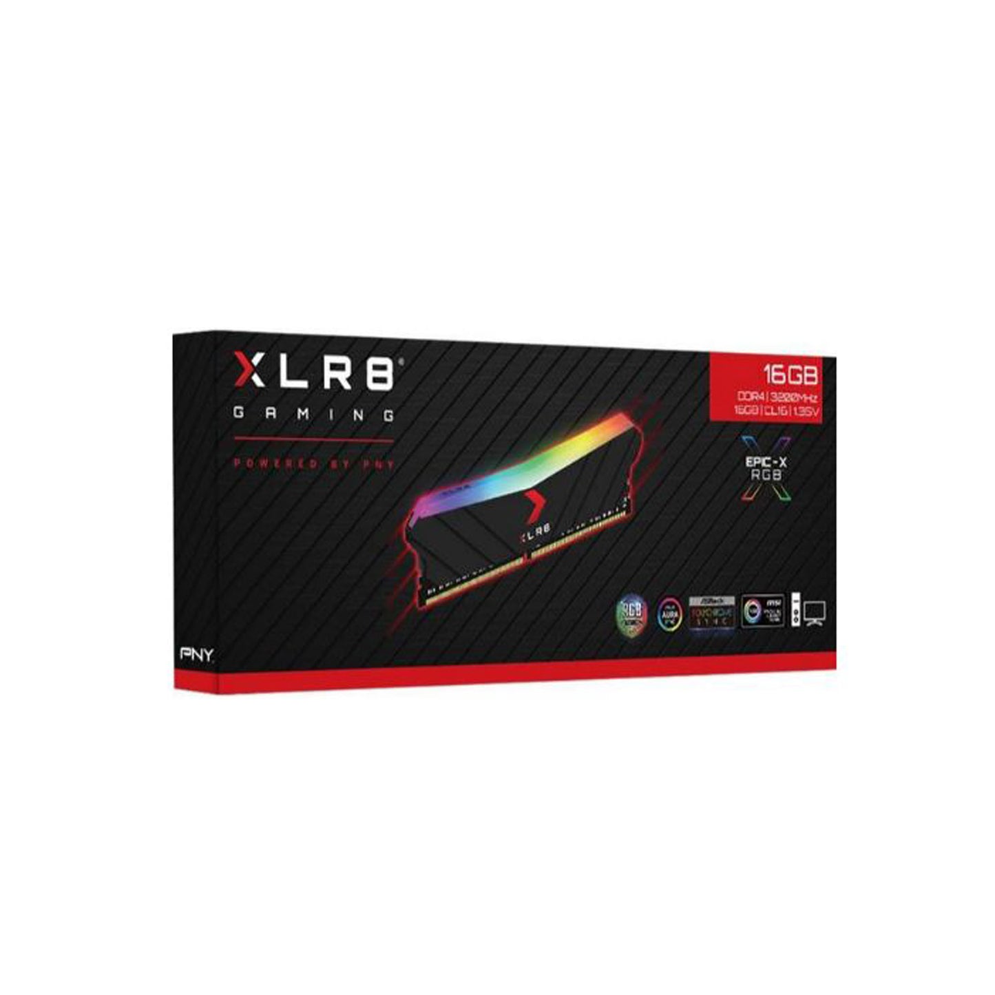 PNY XLR8 EPIC-X RGB DDR4 3200 MHz PC RAM - 16 GB