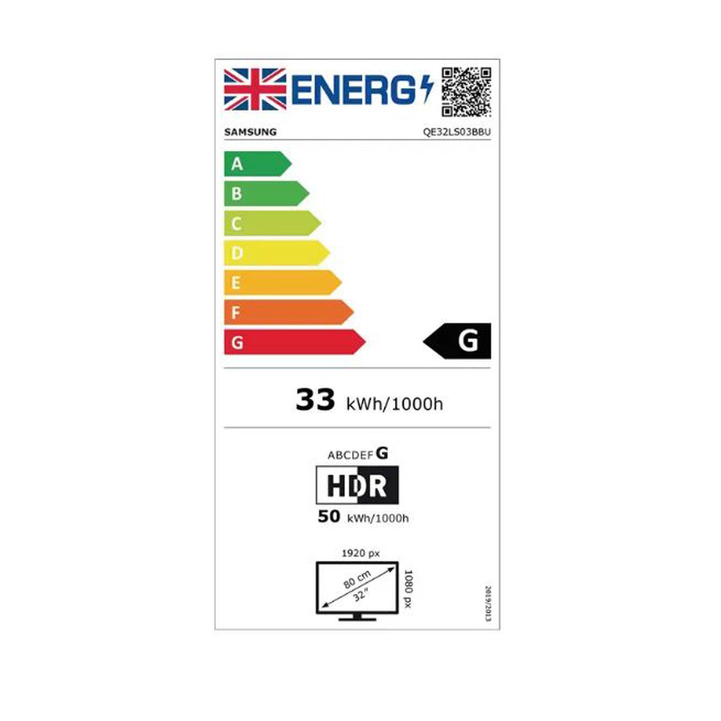 Samsung QE32LS03BBUXXU, The Frame, 32 Inch QLED Full HD Smart TV